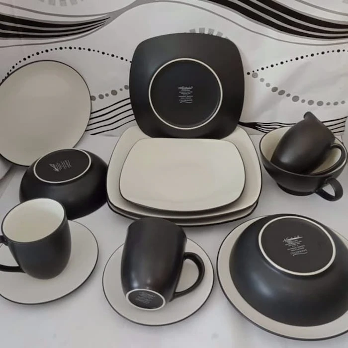 Noritake Graphite Dinner Set 14Pcs Translation missing: id.activerecord.decorators.item_part_image/alt