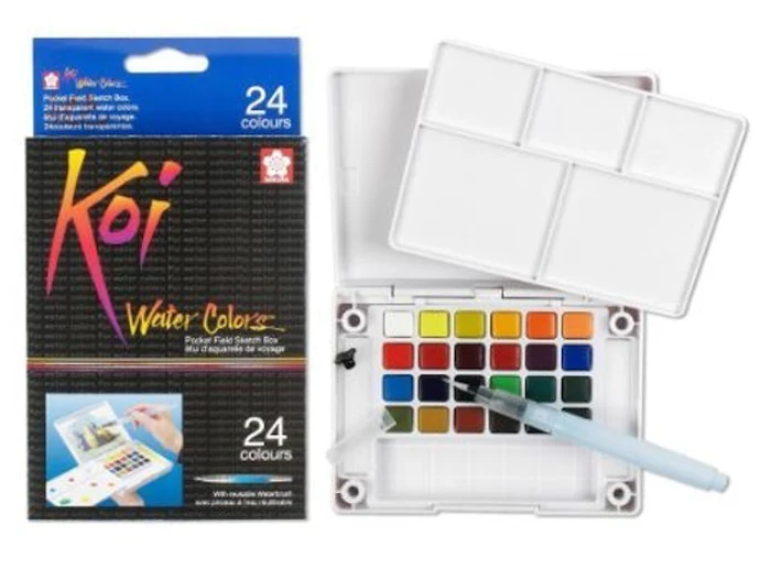 Sakura Koi® Water Color Field Sketch Travel Kit - 24 Colors Translation missing: id.activerecord.decorators.item_part_image/alt