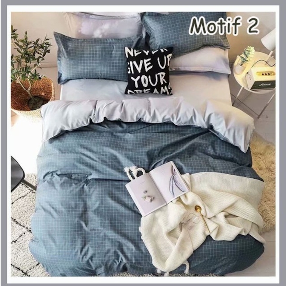 Bed Cover Set Queen Size Katun Microtex Motif Klasik Translation missing: id.activerecord.decorators.item_part_image/alt