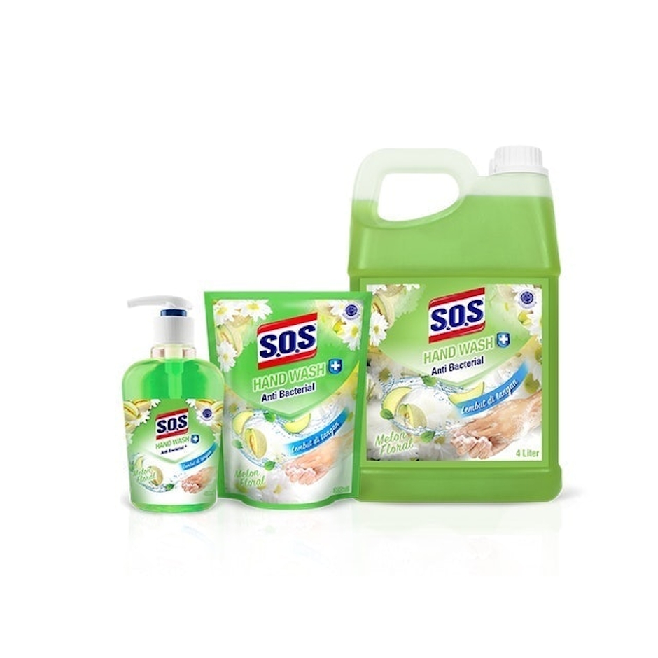 SOS Hand Soap Fragrance Anti Bacterial - Melon Translation missing: id.activerecord.decorators.item_part_image/alt