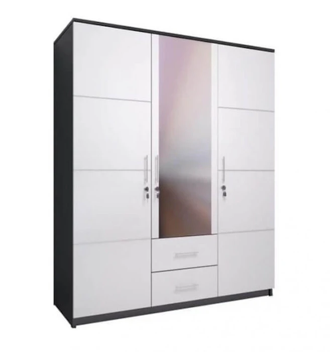 Marga Jaya Furniture Lemari Pakaian 3 Pintu Minimalis Nevada Series Translation missing: id.activerecord.decorators.item_part_image/alt