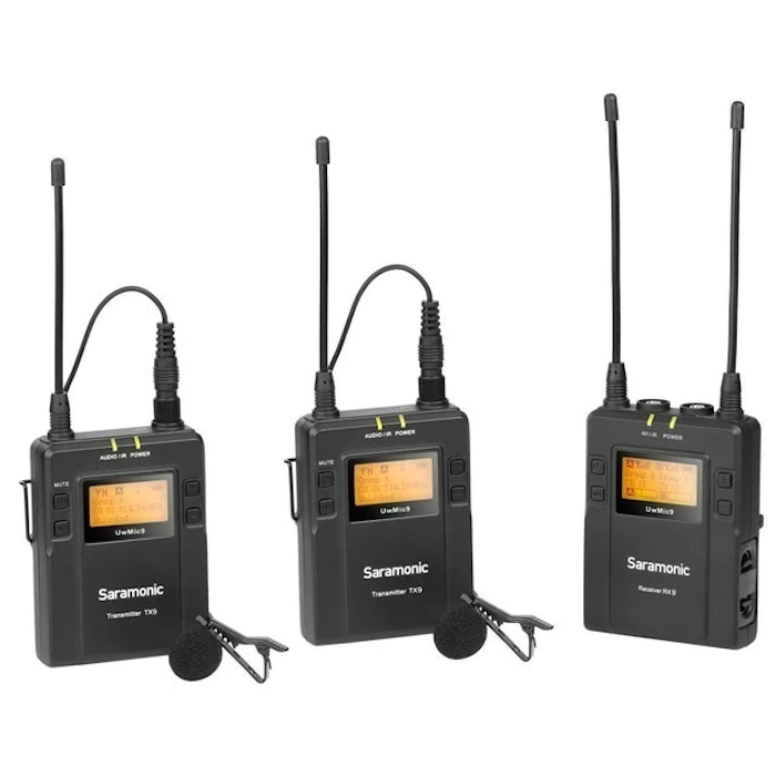Saramonic UWMIC9 RX9+TX9+TX9 Translation missing: id.activerecord.decorators.item_part_image/alt