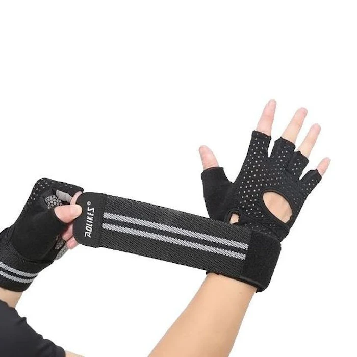 AOLIKES Half Finger Wrist Support Translation missing: id.activerecord.decorators.item_part_image/alt