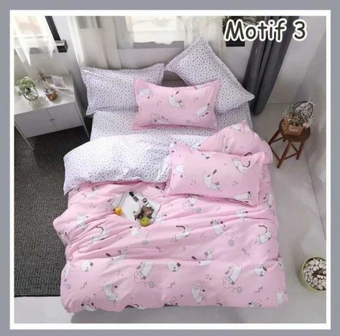 Bed Cover Set Queen Size Katun Microtex Motif Klasik Translation missing: id.activerecord.decorators.item_part_image/alt