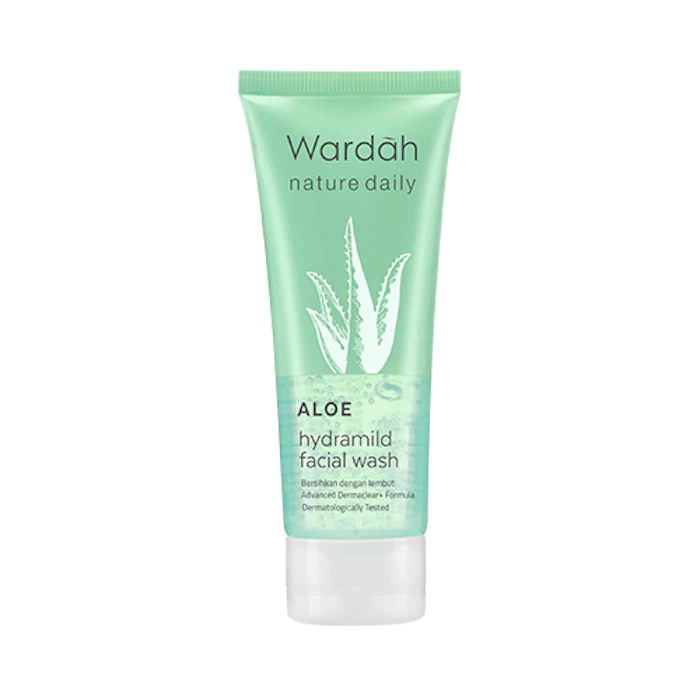 Wardah Nature Daily Aloe Hydramild Facial Wash Translation missing: id.activerecord.decorators.item_part_image/alt