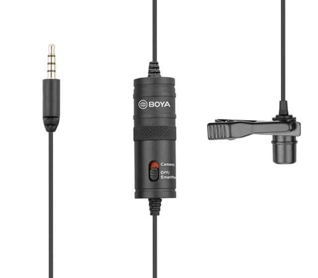 Shenzhen Jiayz Photo Industrial BOYA Omni Directional Lavalier Microphone Translation missing: id.activerecord.decorators.item_part_image/alt