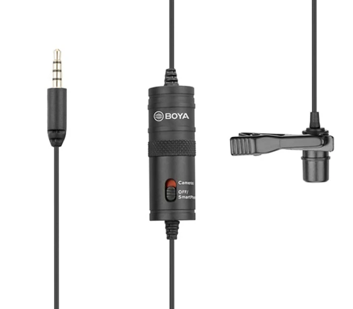 Shenzhen Jiayz Photo Industrial BOYA Omni Directional Lavalier Microphone Translation missing: id.activerecord.decorators.item_part_image/alt