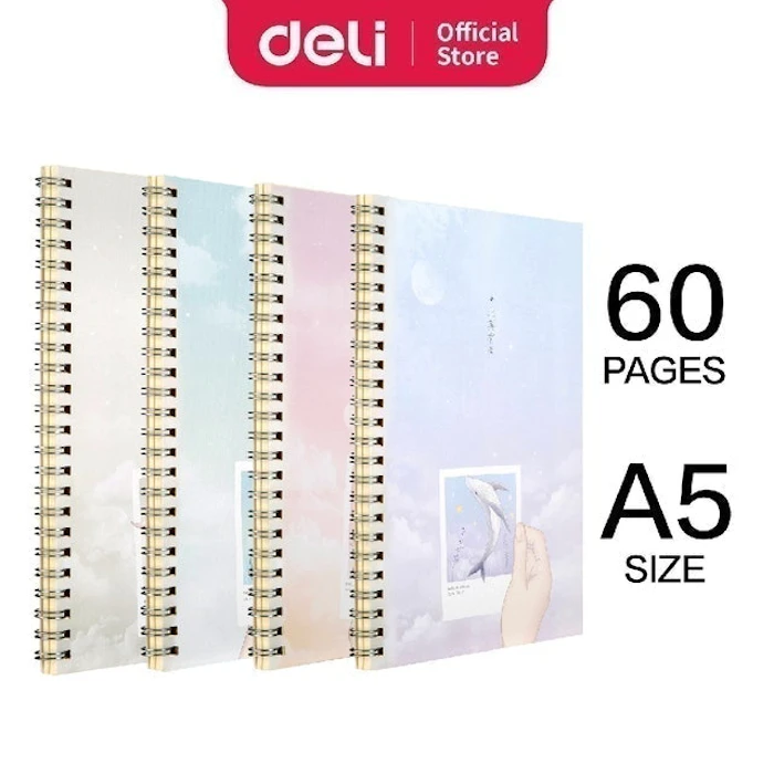 Deli Buku Teks Spiral A5 Translation missing: id.activerecord.decorators.item_part_image/alt