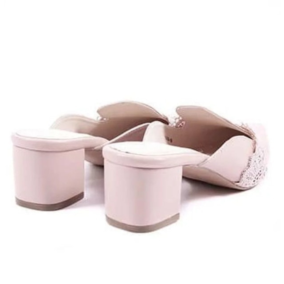 Amazara Eliza Pink Mules Translation missing: id.activerecord.decorators.item_part_image/alt