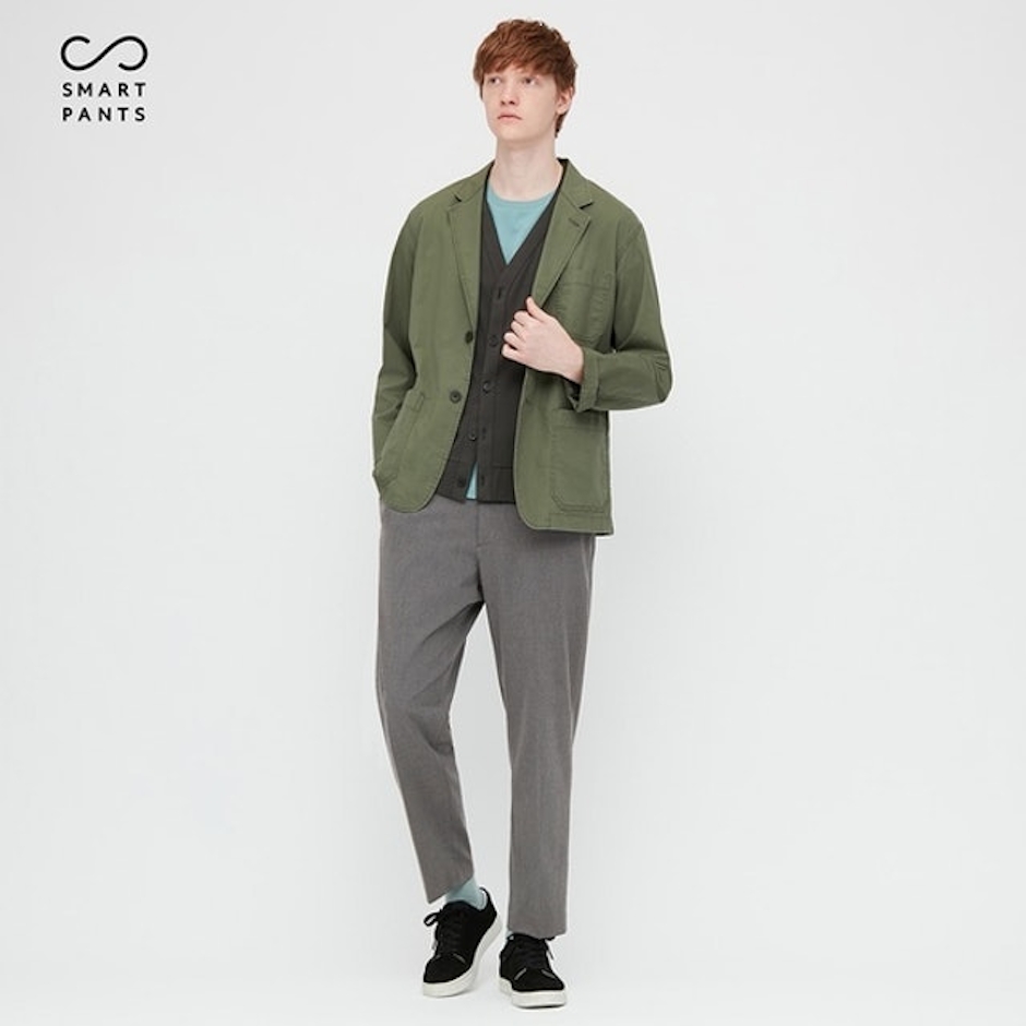 UNIQLO Celana Ankle 2 Way Stretch Translation missing: id.activerecord.decorators.item_part_image/alt