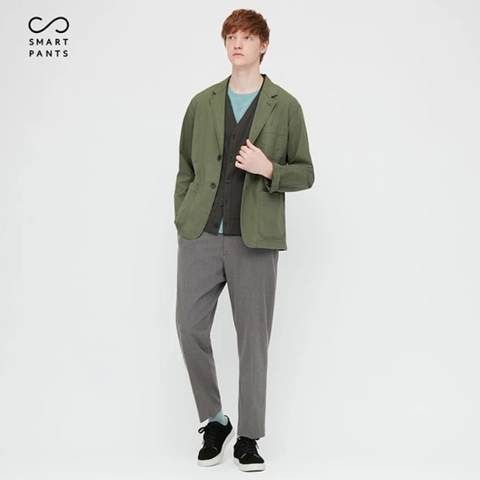 UNIQLO Celana Ankle 2 Way Stretch Translation missing: id.activerecord.decorators.item_part_image/alt