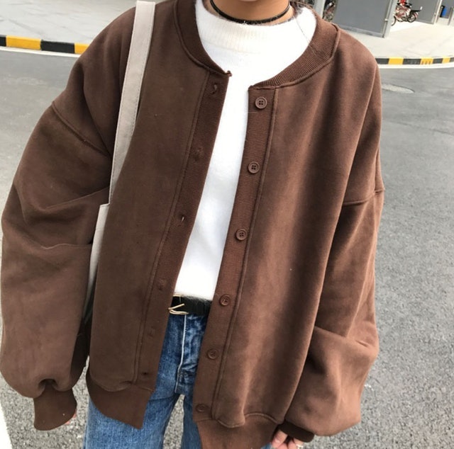 Loose Jacket Polyester Translation missing: id.activerecord.decorators.item_part_image/alt
