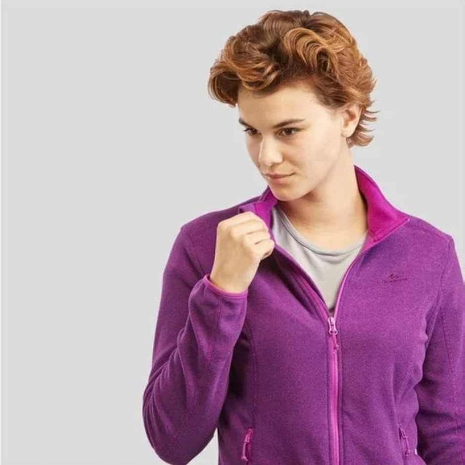Decathlon Quechua Women's Mountain Walking Fleece Jacket Translation missing: id.activerecord.decorators.item_part_image/alt