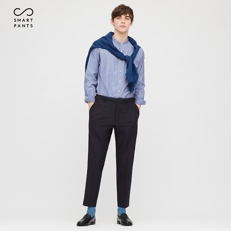UNIQLO Celana Ankle 2 Way Stretch Translation missing: id.activerecord.decorators.item_part_image/alt