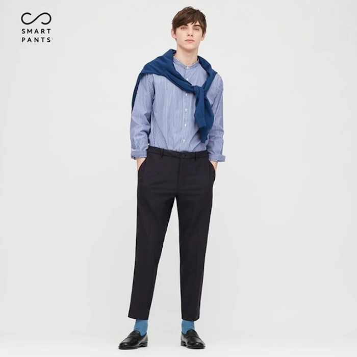 UNIQLO Celana Ankle 2 Way Stretch Translation missing: id.activerecord.decorators.item_part_image/alt