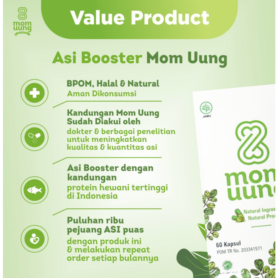 MOM UUNG Asi Booster Pelancar Asi Translation missing: id.activerecord.decorators.item_part_image/alt