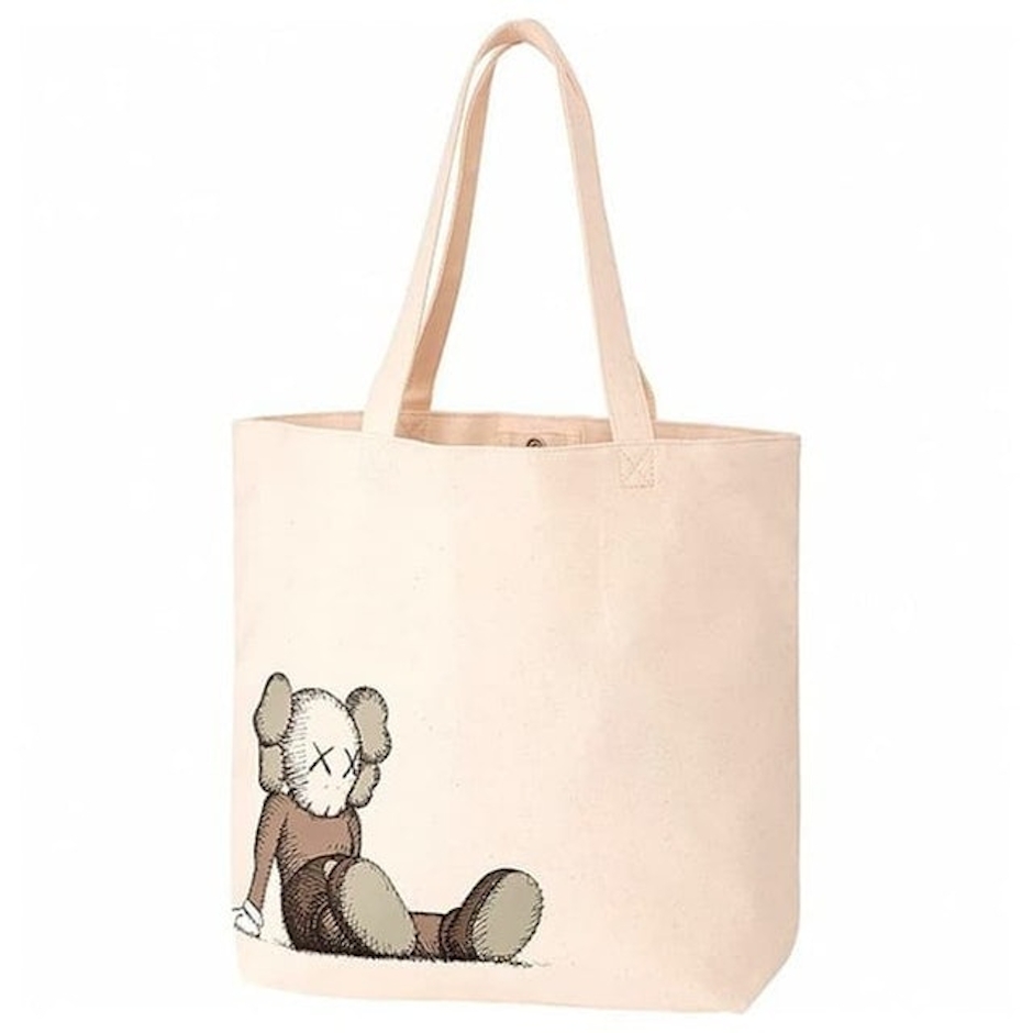 Uniqlo Kaws Tote Bag Translation missing: id.activerecord.decorators.item_part_image/alt