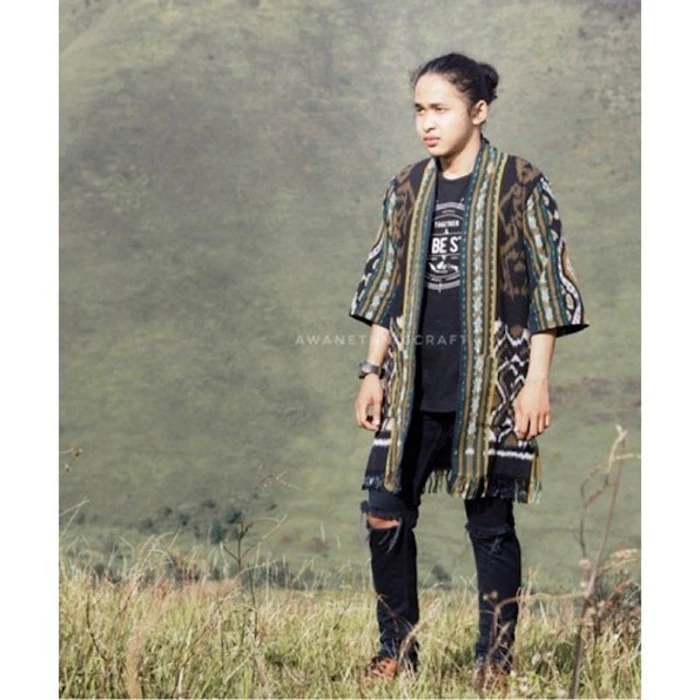 Awan Ethnic Craft Kimono Tenun Etnik (unisex) 01 Translation missing: id.activerecord.decorators.item_part_image/alt