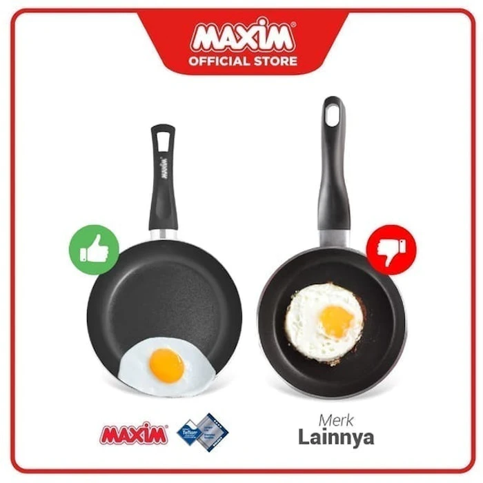 Maspion Maxim New Eleganza Wajan Teflon 18 cm Antilengket Translation missing: id.activerecord.decorators.item_part_image/alt