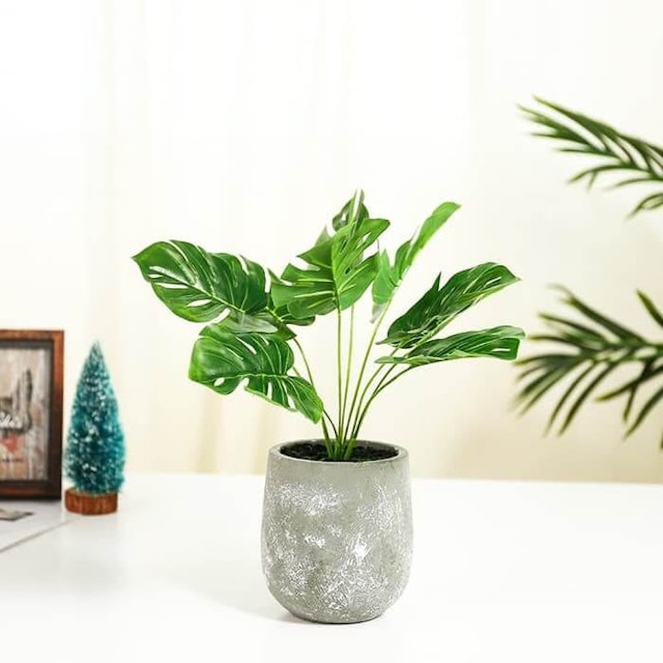 Mendekor Ronge Monstera Sintetis Tanaman Artifisial Translation missing: id.activerecord.decorators.item_part_image/alt