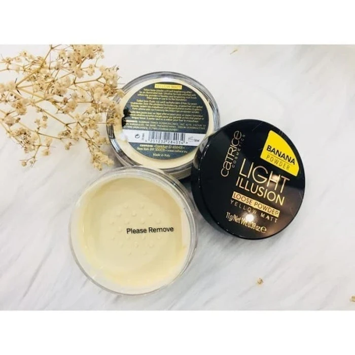 Catrice Light Illusion Loose Powder Yellow Matt Banana Powder Translation missing: id.activerecord.decorators.item_part_image/alt