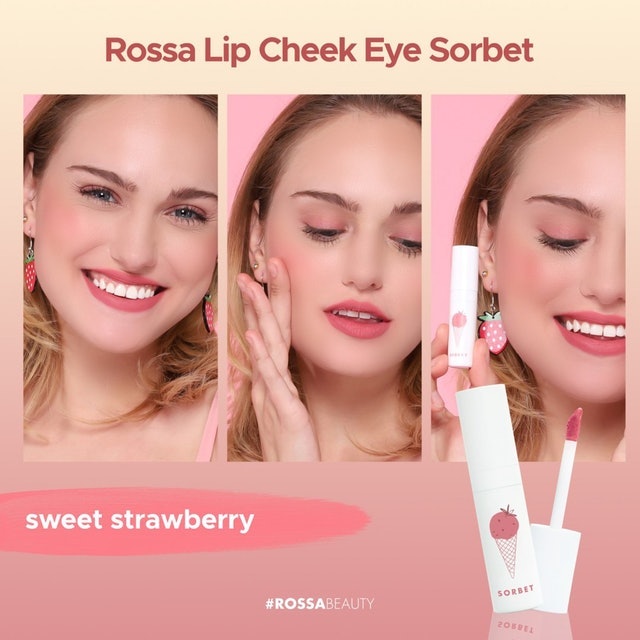 Rossa Beauty  Lip Cheek Eye Sorbet  Translation missing: id.activerecord.decorators.item_part_image/alt