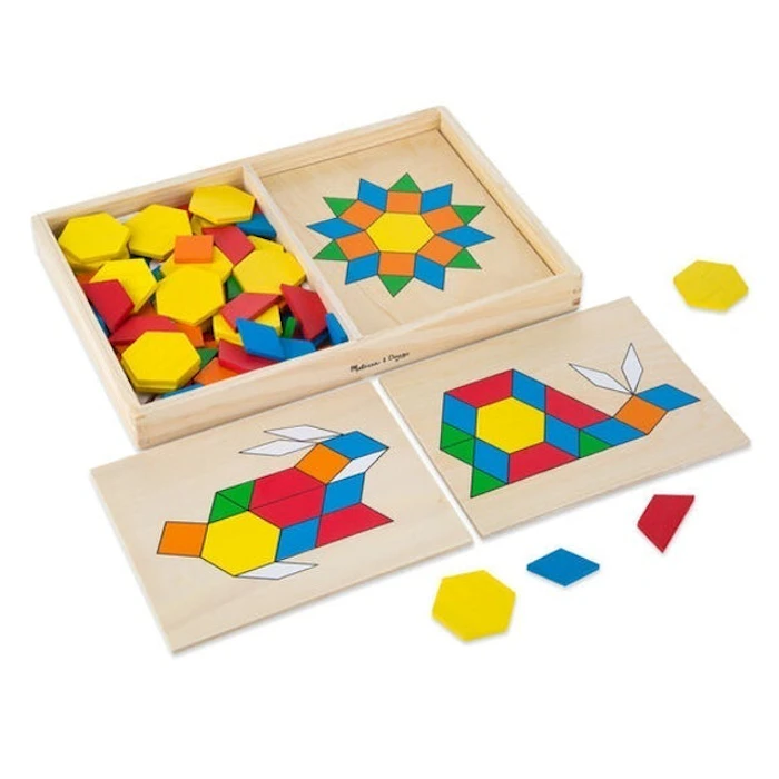 Melissa & Doug Pattern Blocks and Boards Classic Toy Translation missing: id.activerecord.decorators.item_part_image/alt