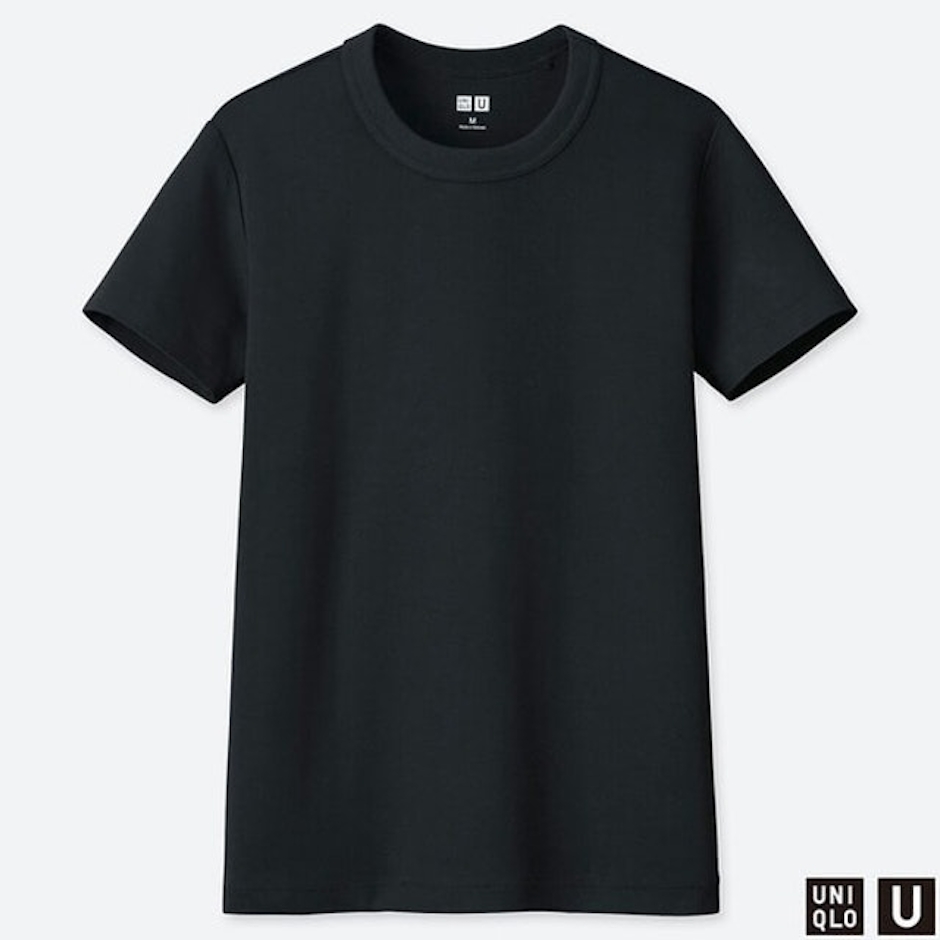 UNIQLO Women T-Shirt Crew Neck Lengan Pendek Translation missing: id.activerecord.decorators.item_part_image/alt