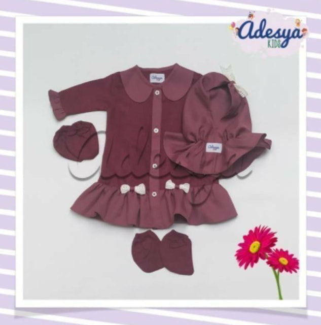 Adesya Kids Gamis Bayi Newborn Aysa Translation missing: id.activerecord.decorators.item_part_image/alt