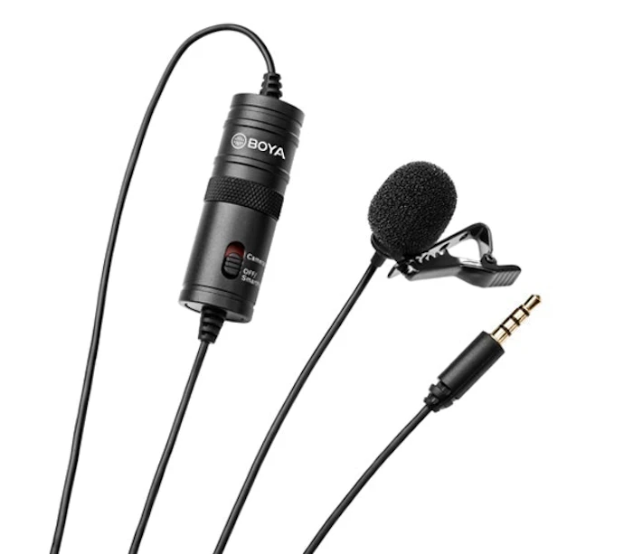 Shenzhen Jiayz Photo Industrial BOYA Omni Directional Lavalier Microphone Translation missing: id.activerecord.decorators.item_part_image/alt
