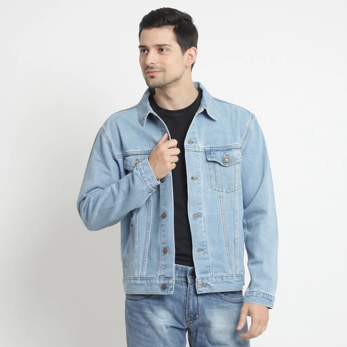 Edwin Jeans Jaket Jeans Unisex Manhattan 01 Slim Fit Translation missing: id.activerecord.decorators.item_part_image/alt