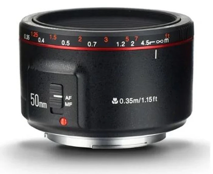 Yongnuo 50mm F/1.8 II for Canon Translation missing: id.activerecord.decorators.item_part_image/alt