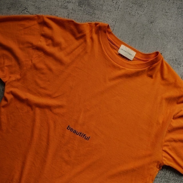 Minorities Perspective Orange Oversized Fit Tshirt Translation missing: id.activerecord.decorators.item_part_image/alt