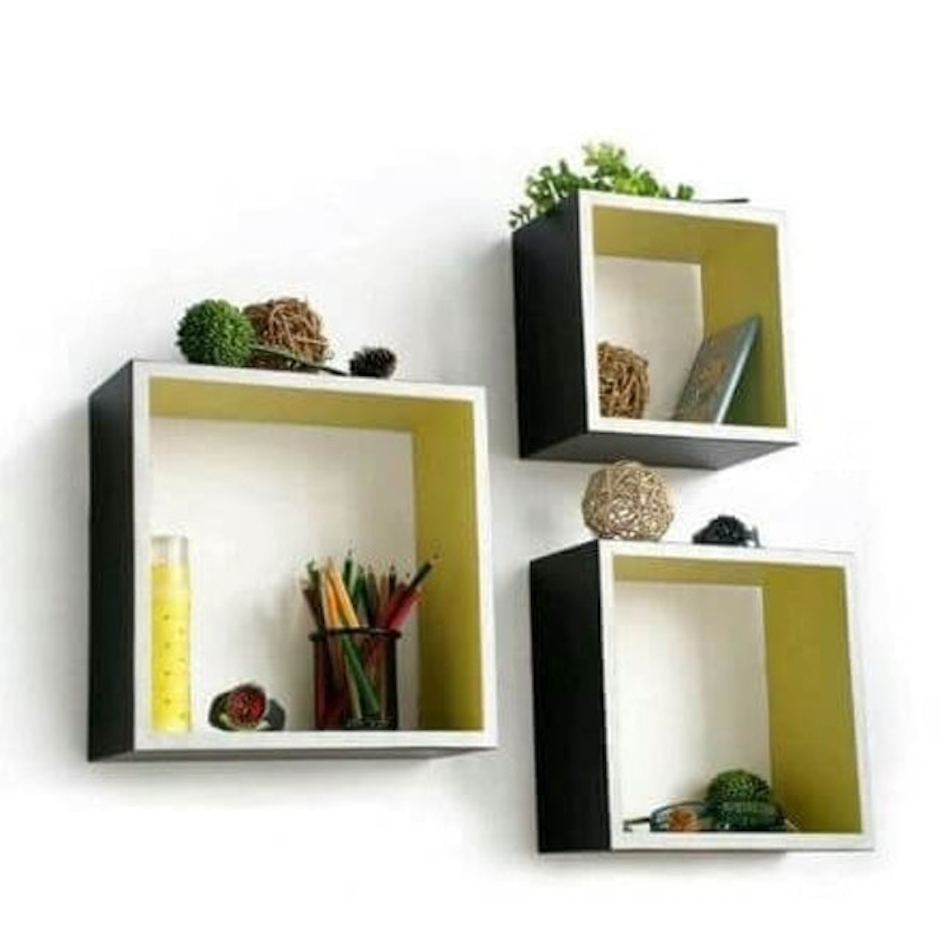 Woodpecker Er Rak Dinding Minimalis 3 Cubes Translation missing: id.activerecord.decorators.item_part_image/alt