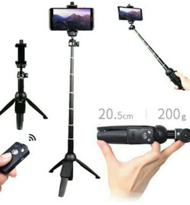 YUNTENG Tongsis Tripod Bluetooth Remote Translation missing: id.activerecord.decorators.item_part_image/alt