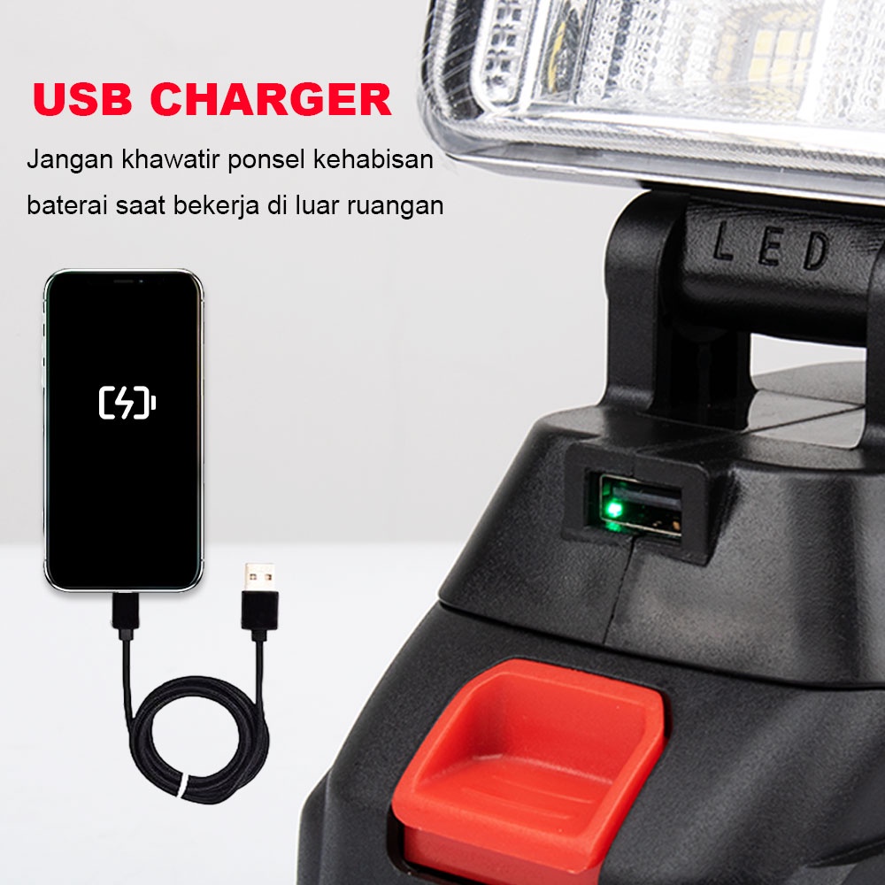 J.LD Tool Lithium Electric Working Lamp