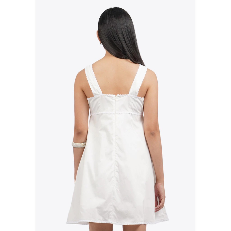 COLORBOX Ric Rac Details Strap Mini Dress 4