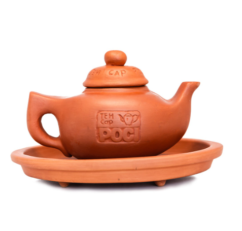 Set Poci Teh Tanah Liat Tipe Harmoni