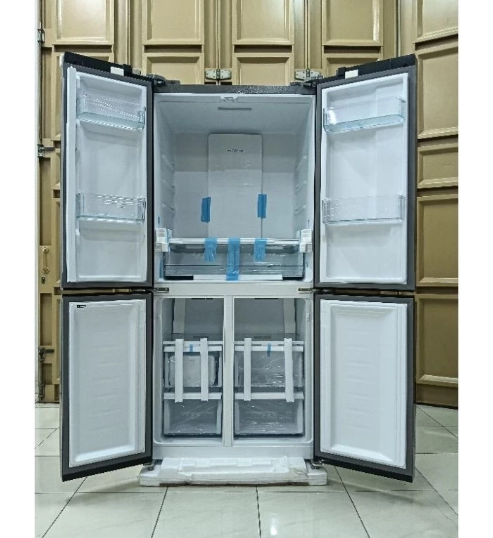 Hartono Istana Teknologi Polytron Kulkas Side By Side 4 Pintu New Belleza Inverter PRS 510X