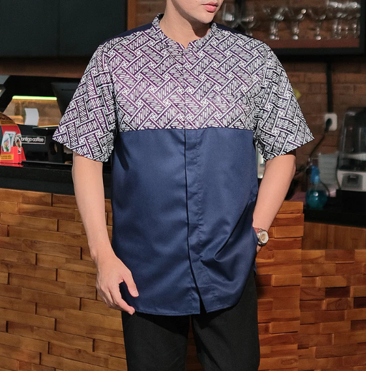  Kalifa Arayyan Series Kurta Kemko Lengan Pendek KRT0002SB