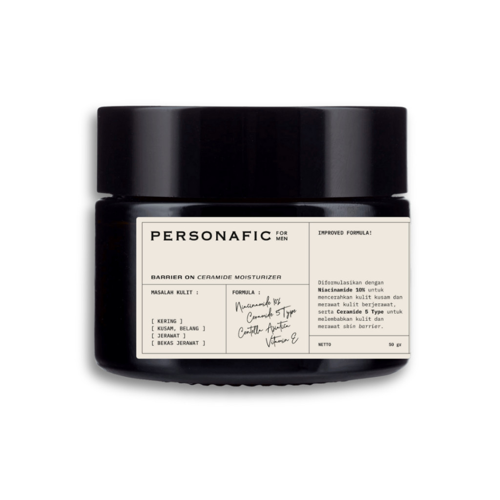 PERSONAFIC for Men Barrier On Ceramide Moisturizer