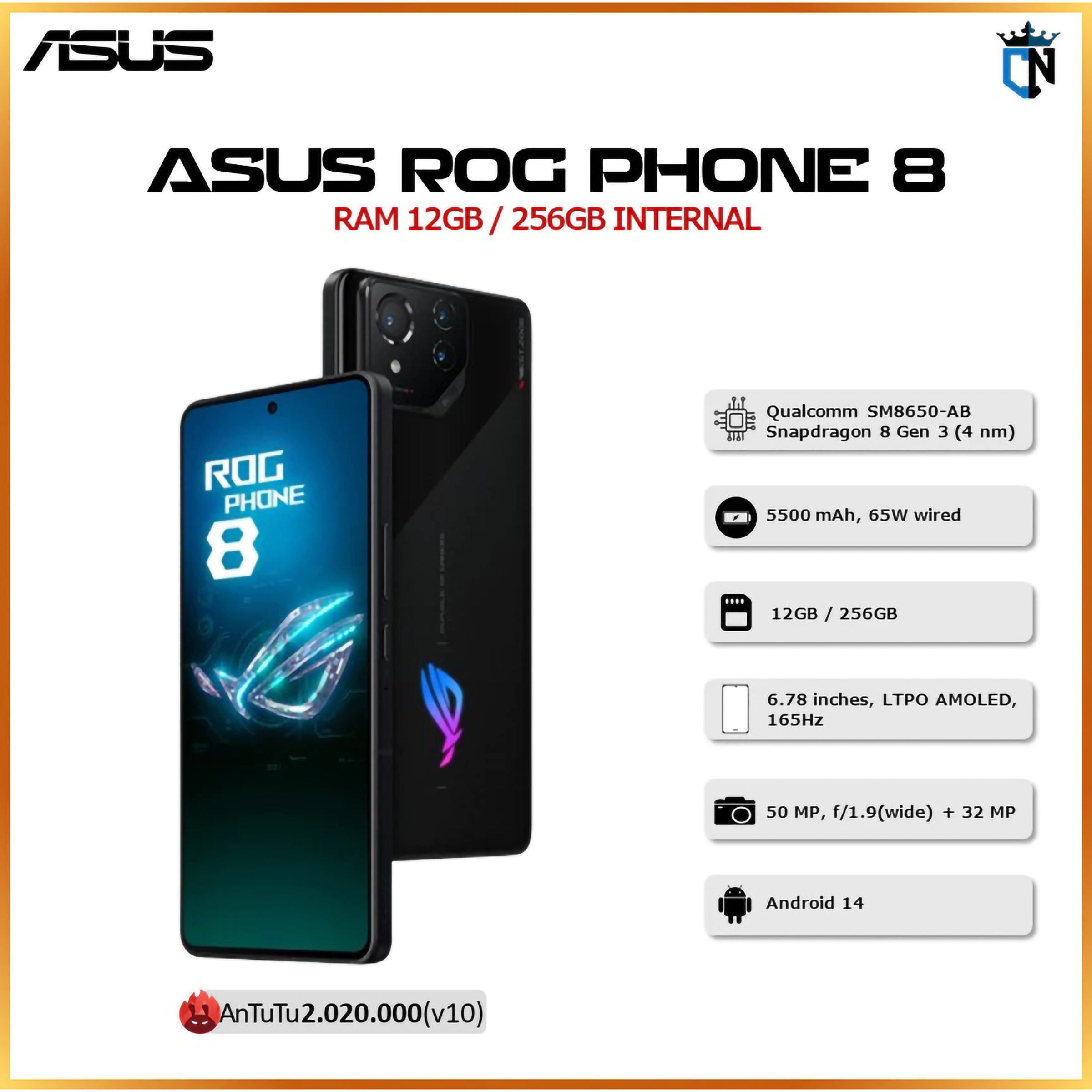 Asustek Computer ASUS ROG Phone 8