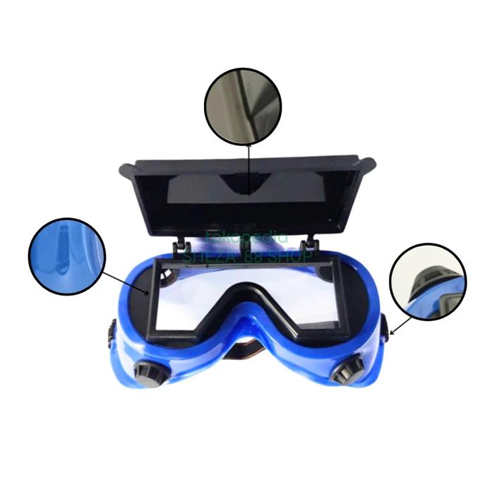  Worksite Welding Goggles Square DIN-10