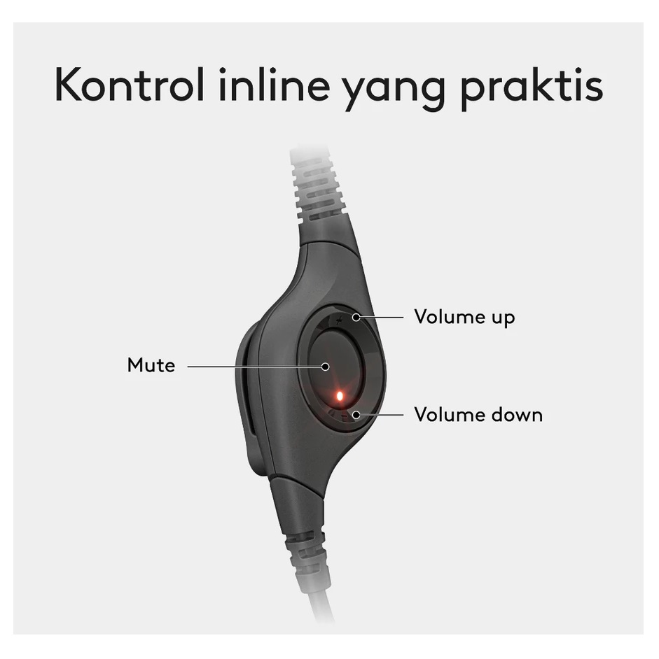 Logitech International Logitech Headset Stereo USB H390