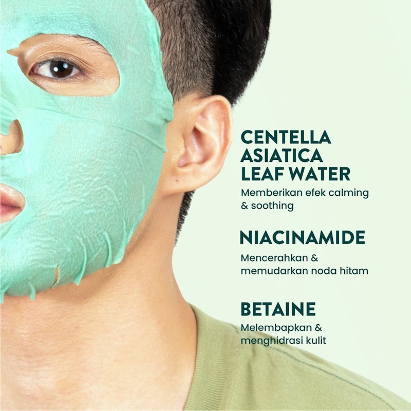 NPURE Cica Face Sheet Mask 3