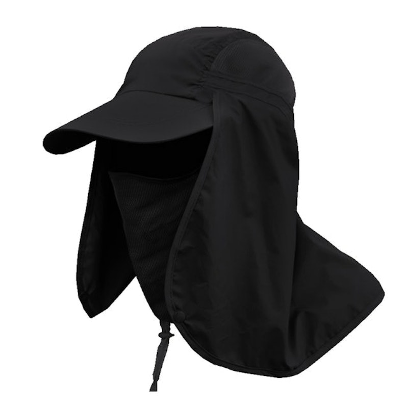 Elfs Active Topi Mancing Anti UV Masker Jepang Outdoor Hat 1