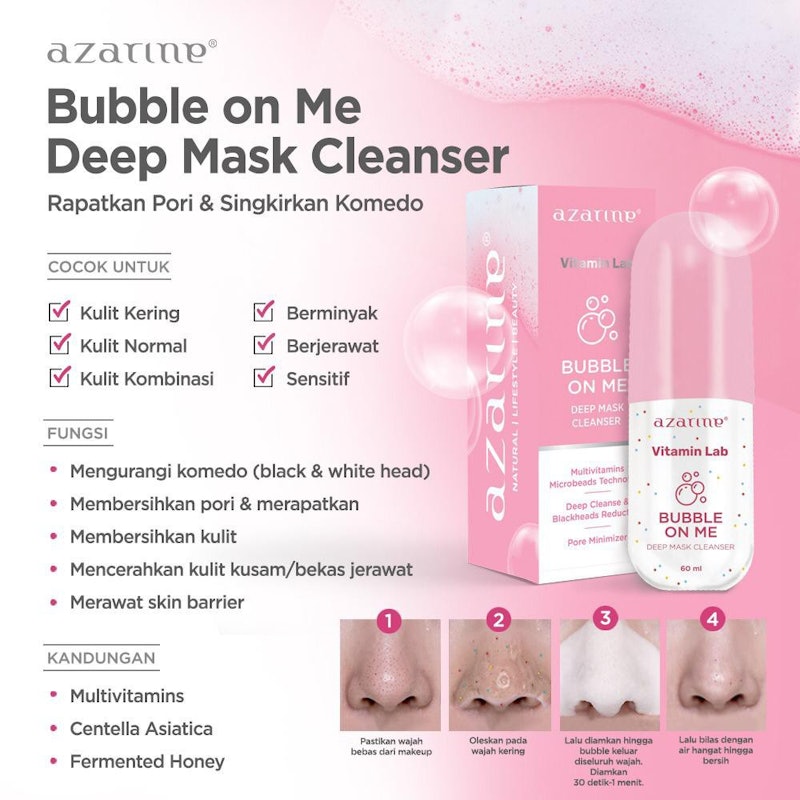 Vitamin Lab Bubble On Me Deep Mask Cleanser 3