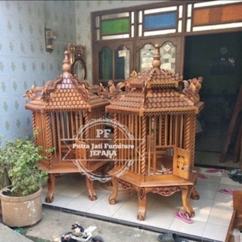 Kandang Ayam Bekisar Kayu jati 3