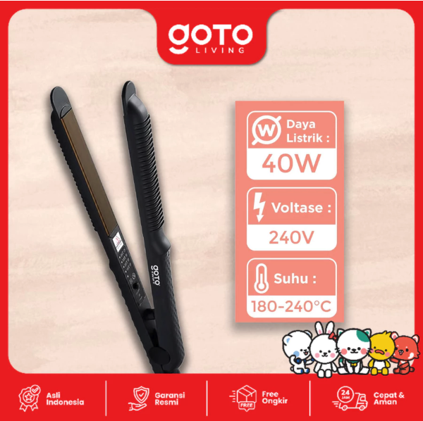 Pilar Niaga Makmur Goto Living Swift Hair Straightener 2-in-1