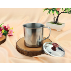 Muk Kopi/Teh Serbaguna Stainless 8 cm 330 ml